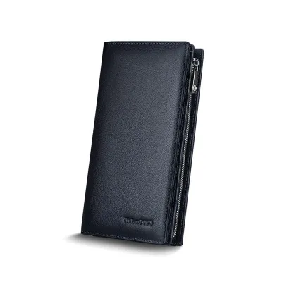 CORE CARRY MEN’S GRAY BLUE WALLET